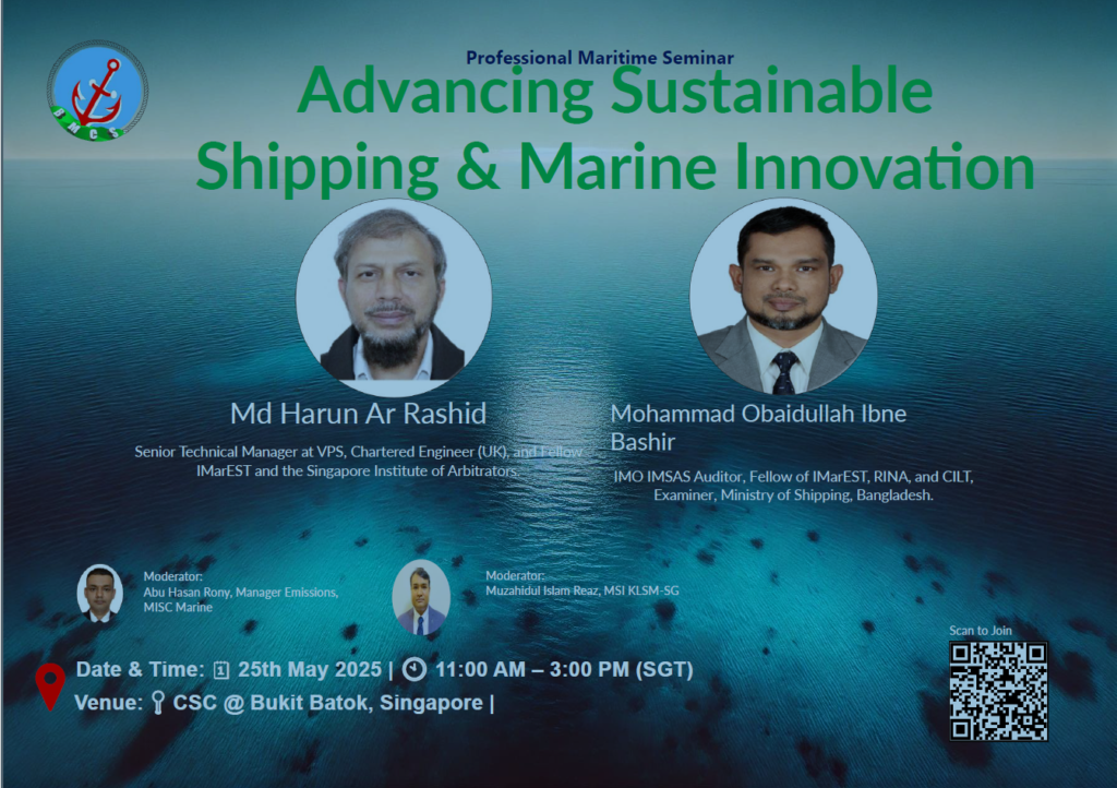 Professional Maritime Seminar on Advancing Sustainable Shipping and Marine Innovation